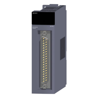 QX81 三菱PLC模块 24VDC/4mA共阴极 32点连接器QX81价格好QX81优质供应商